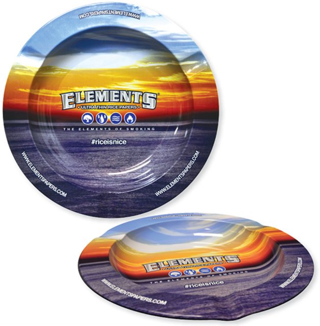 ELEMENTS METAL ASHTRAY