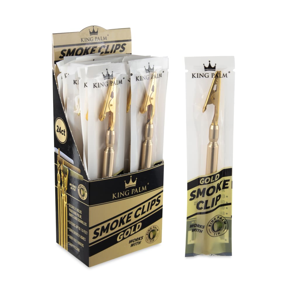 KING PALM SMOKE CLIP BOX OF 24