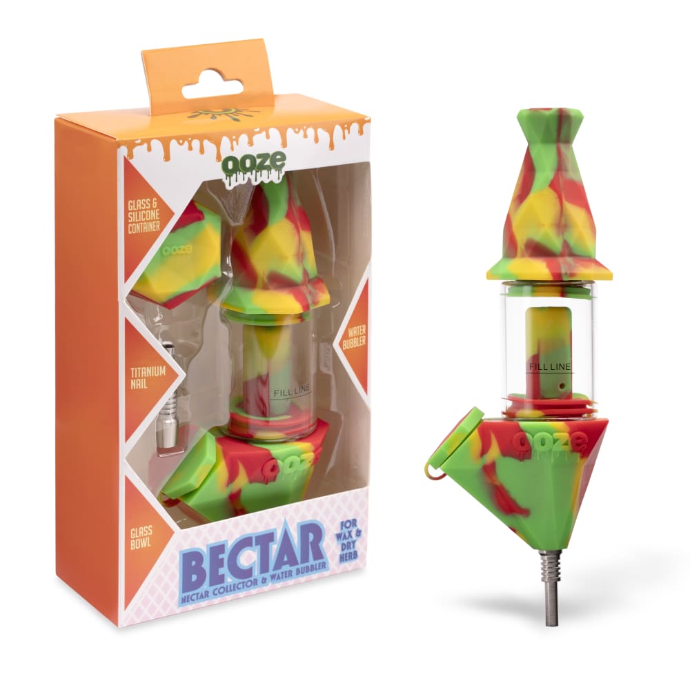OOZE BECTAR SILICONE WATER PIPE AND NECTAR COLLECTOR
