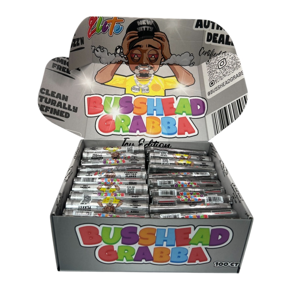 BUSSHEAD GRABBA BOX OF 100