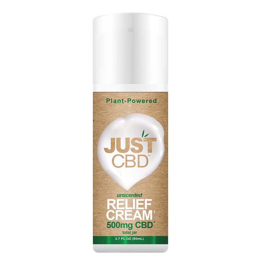 JUST CBD RELIEF CREAM JAR