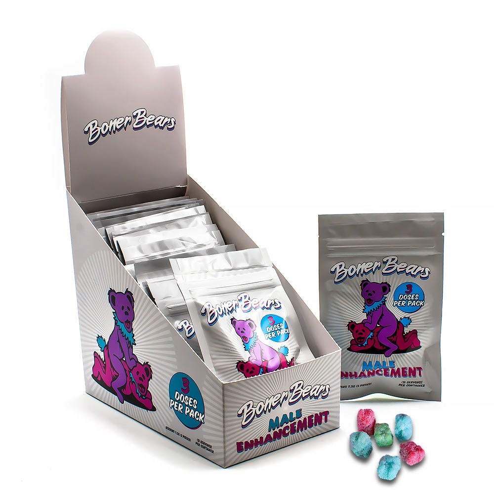BONER BEARS MALE ENHANCEMENT GUMMIES 6CT BAG