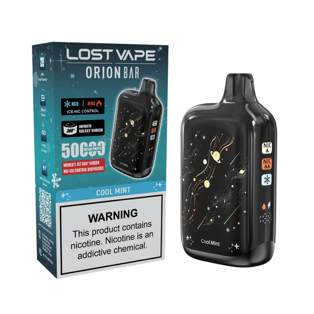 LOST VAPE ORION BAR 5% DISPOSABLE 50000 PUFFS BOX OF 5